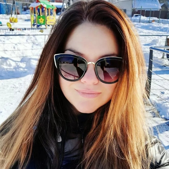 🍒 Black Leopard Retro Cat Eye 🐱 Sunglasses - Picture 2 of 14